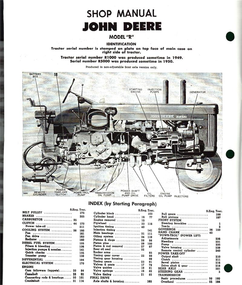 John deere 4630 parts manual