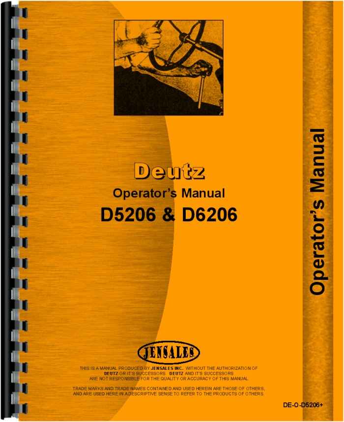 Deutz D2017l04i Manual