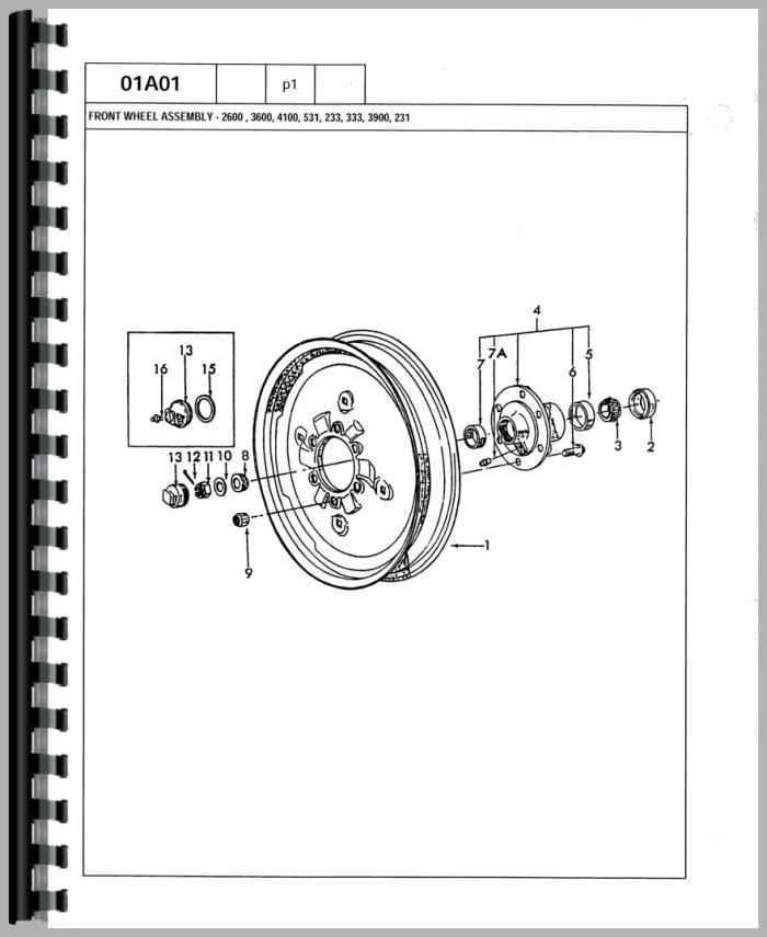 Ford 2600 Tractor Wiring Diagram Ford 2600 3600 4100 4600 Operators