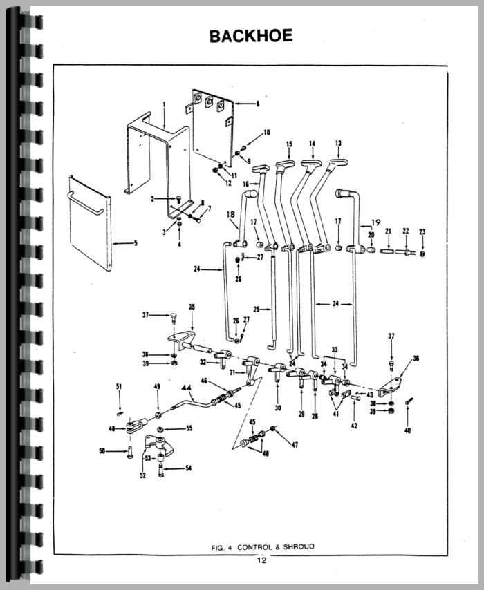 4500 ford backhoe wiring diagram