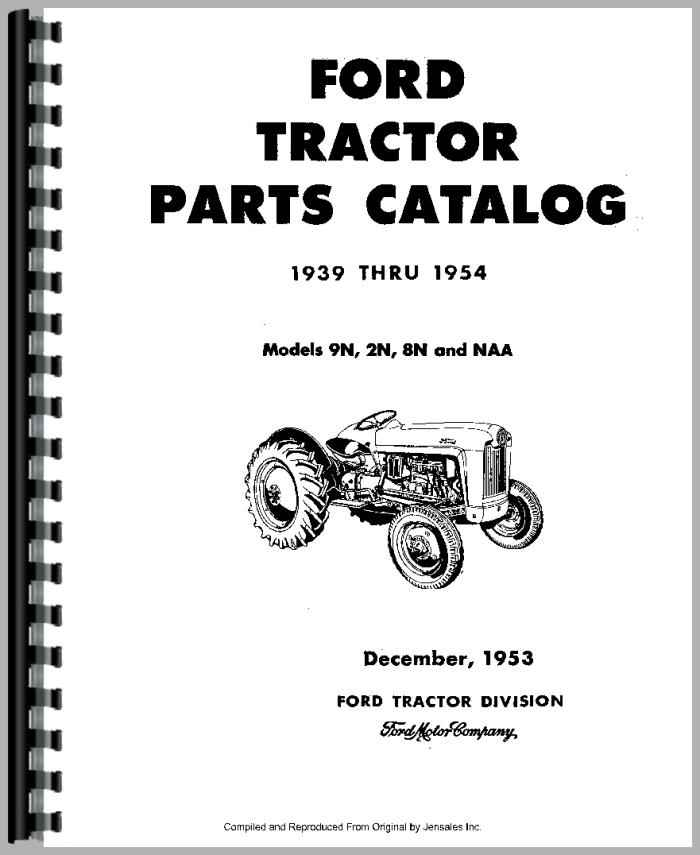 Ford N Parts Manual