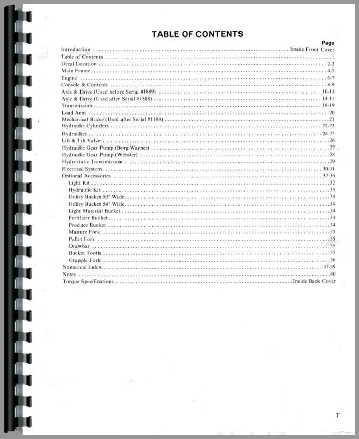 Gehl skid steer service manual