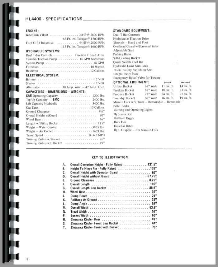 Gehl HL4400 Skid Steer Loader Operators Manual