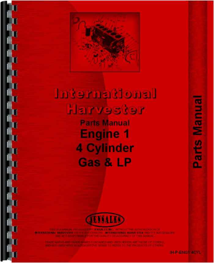 International 454 Tractor Parts Manual