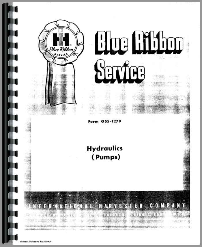 International Harvester 434 Service Manual