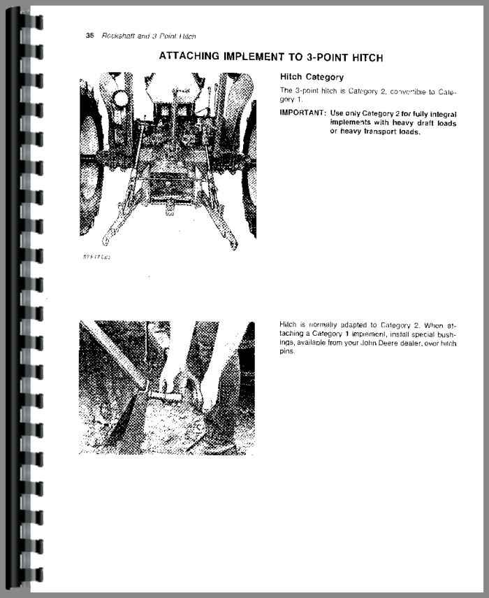 John Deere 2440 Tractor Parts Manual