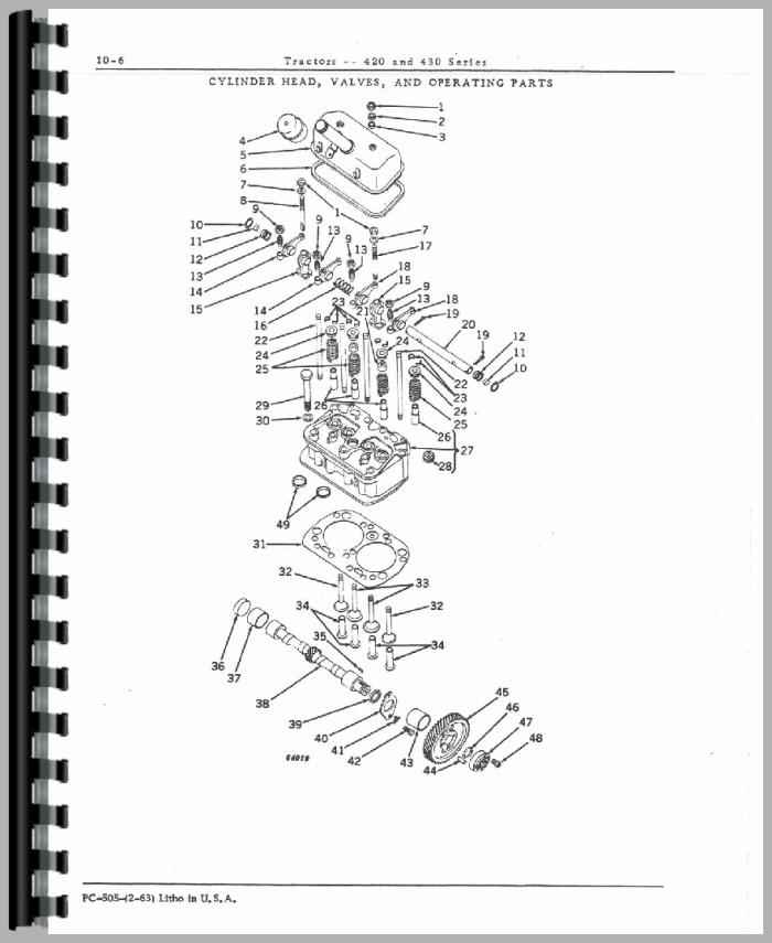 Crawler Parts Manual (HTJD-PPC848) for John Deere MC