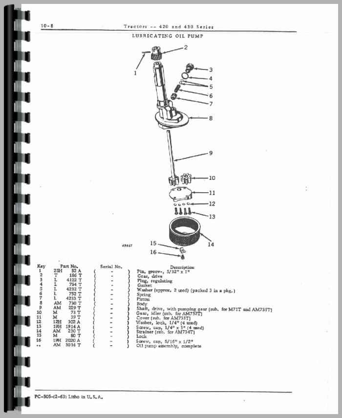 Crawler Parts Manual (HTJD-PPC848) for John Deere MC