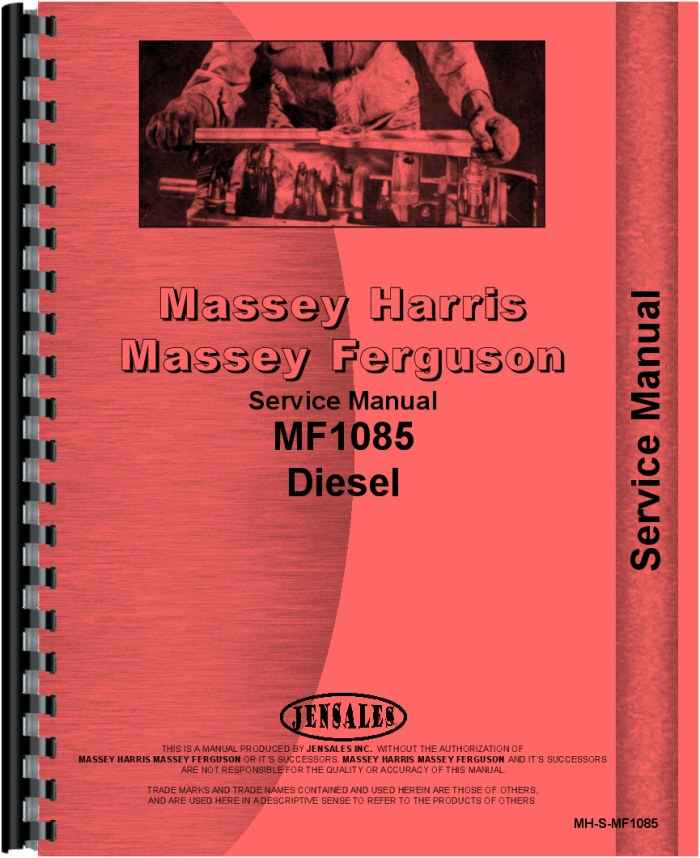 Massey Ferguson 1085 Tractor Service Manual