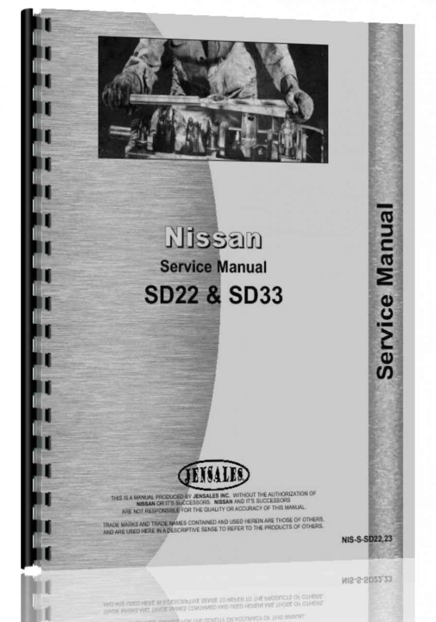 Nissan sd22 service manual #9