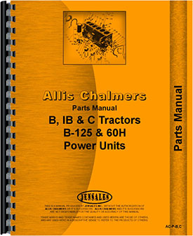 Allis Chalmers B Tractor Parts Manual