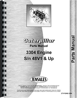 Caterpillar 955L Traxcavator Engine Parts Manual