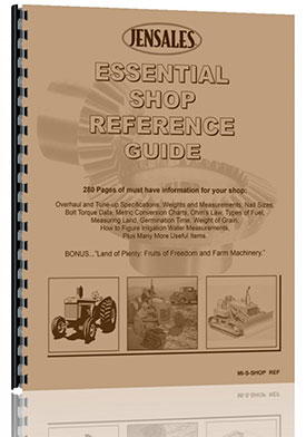 Jensales Tractor Service Manual