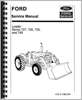 Ford 3550 Loader Service Manual