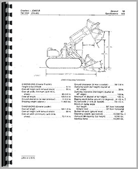 John Deere 450-B Crawler Loader Parts Manual