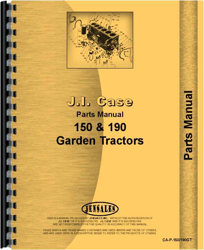 Case 190 garden discount tractor